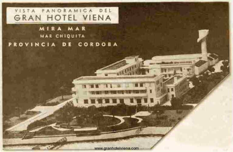 Vista del proyecto original del Gran Hotel Viena.